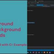 Understanding Foreground And Background Threads Must Know C