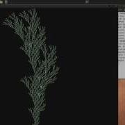 L System Using OpenGL With C