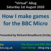 ABug 06 How I Make Games For The BBC Micro Richard Tricky Broadhurst 6502 Assembly Language
