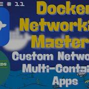 Эпизод 11 Объяснение сетей Docker пользовательские сети и многоконтейнерные приложения