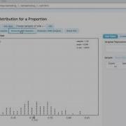 STAT 200 StatKey Introduction To Sampling Distribution Of A Proportion