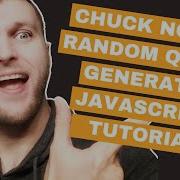 Easy Javascript Projects For Beginners Chuck Norris Random Quote Generator Javascript