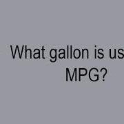 What Gallon Is Used For MPG