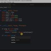 Python Tutorial Memoization LRU Cache Code Walk Through