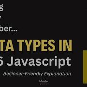 JavaScript Data Types Explained For Beginners Interviews