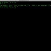 Removing Spaces From File Names In The Linux Shell Script Tutorial Rename