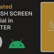 Flutter Animated Splash Screen Flutter Tutorial