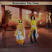 Michael Jackson The Experience Remember The Time PS3 Version Original Reversed