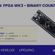 Hands On FPGA Week 3 Binary Counter