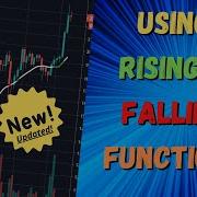 Using Rising Falling Functions In TradingView Pine Script Recently Updated