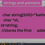 Pointers And Strings In C Programming An Easy Approach Part 5