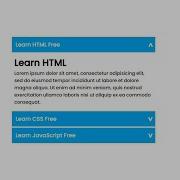 How To Make A Pure CSS Accordion Menu Using HTML And CSS Only CSS Accordion E CODEC