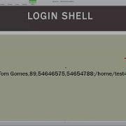 13 5 Login Shell