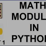 Python Math Module For Beginners Pi E Floor Factorial Copysign Methods