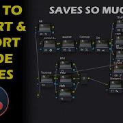 How To IMPORT And EXPORT NODE TREES Davinci Resolve Tutorial