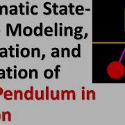 Nonlinear Cart Pendulum Automatic State Space Modeling Simulation And Animation In Python