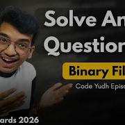 Binary File In Python Easy Method To Answer Any Board Question Code Yudh EP 9