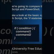 Batch Script The Structure Of If Statement