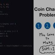Coin Change Problem Dynamic Programming