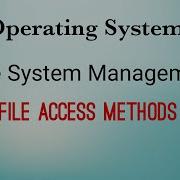 File Access Methods