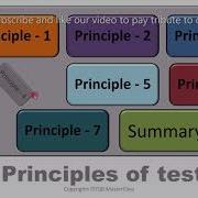 1 3 Seven Testing Principles ISTQB