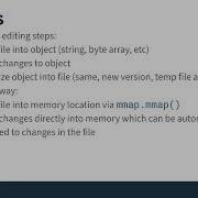 File I O With Memory Mapping Using Python Mmap