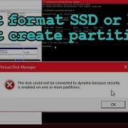 Ошибка форматирования SSD или HDD Простой способ отформатировать диски Программное обеспечение