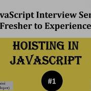 1 Hoisting In JavaScript Interview Question JavaScript Interview Questions In Hindi
