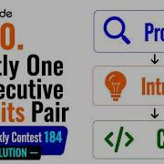 Exactly One Consecutive Set Bits Pair Leetcode Bi Weekly Contest 184 3950