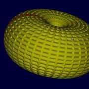 Spinning Flowing Torus Knot