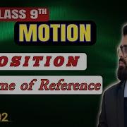Position And Reference Point Motion Physics Class 9 Chapter 7 NCERT Frame Of Reference