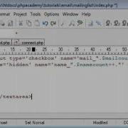 PHP Tutorials Create A Mailing List Part 4 YouTube