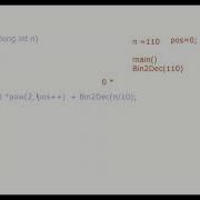 Implement Recursive Function To Convert Binary To Decimal