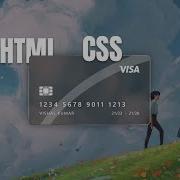 Design An Animated ATM Card UI Using HTML And CSS