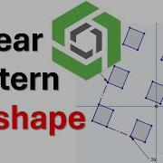 Линейный узор Onshape Учебное пособие по использованию инструмента Массив и Линейный узор в