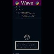 Wave In Python Coding WhatsApp Status