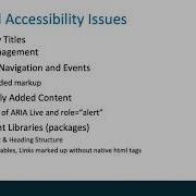 React And Accessibility Fundamentals