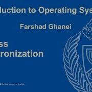 Intro To OS Process Synchronization 1 2