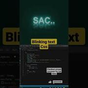 Blinking Text Animation In Css Middle Class Coder Shorts Youtubeshorts Viral Viralshorts