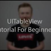 UITableView Tutorial For Beginners