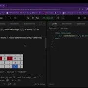 Check If A Parentheses String Can Be Valid Leetcode 2116