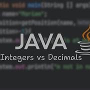Java Numbers Integers Vs Floating Point