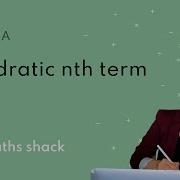 Number Patterns Quadratic