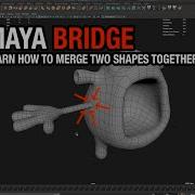 Maya Tutorial Learn How To Bridge Connect Two Shapes Together