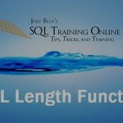 SQL Length Function SQL Training Online Quick Tips Ep 18