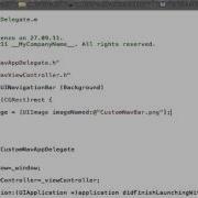 Xcode 4 IPhone SDK Tutorial Custom Navigation Bar Beginners HD