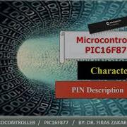 Lecture 3 Microcontroller PIC16F877 Characteristics And PIN Description