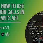 Learn Function Calls In OpenAI Assistants API NodeJS Tutorial