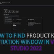 Where To Find The Product Key Registration Window For Visual Studio 2022 Programming Microsoft