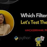 Which Filter Blurs An Image HackerRank Python OpenCV Demo